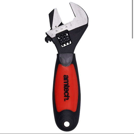 2 in 1 Stubby Pipe Wrench/Adjustable Wrench