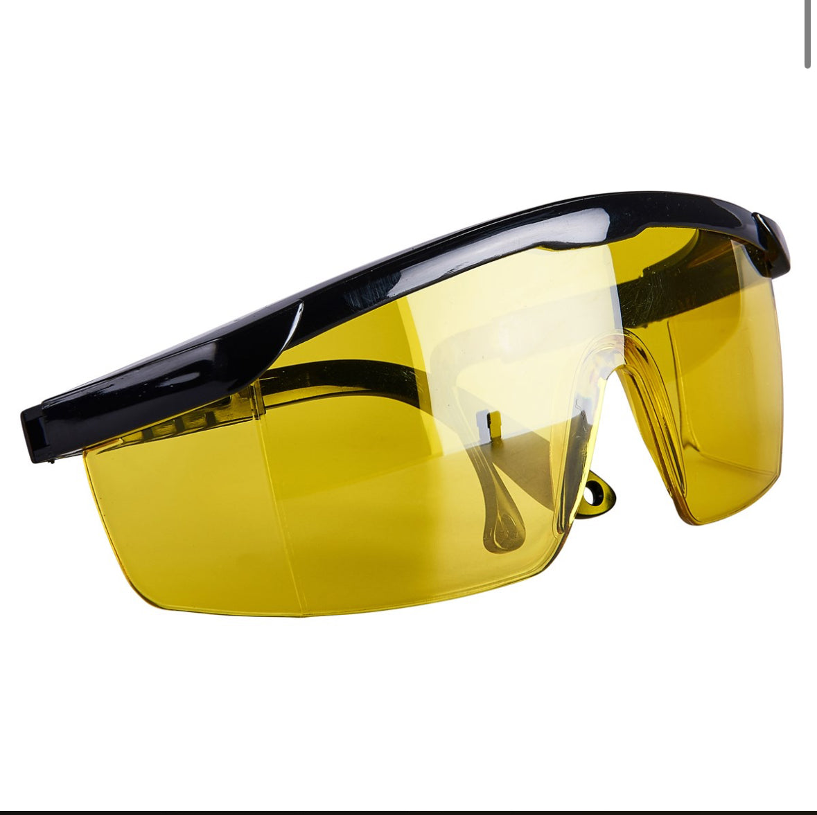 Safety Glasses with Yellow Lenses