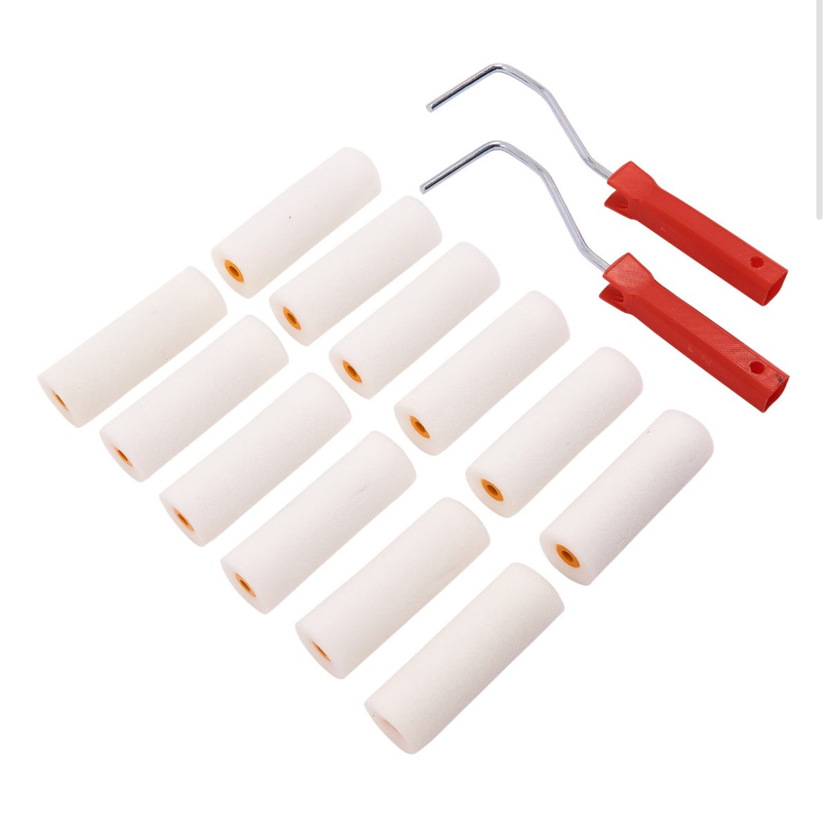 14 Piece mini paint roller set
