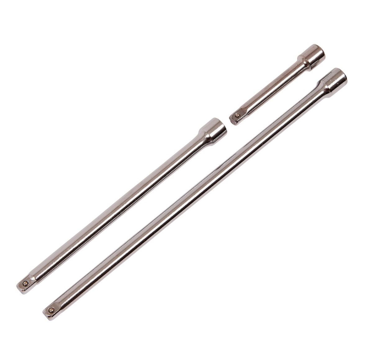 3 Piece 6mm (1/4'') short extension bar set
