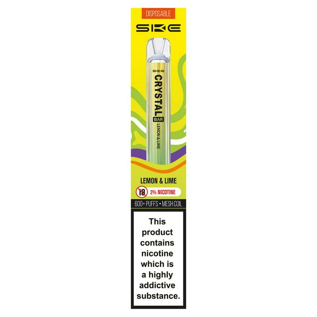 SKE Crystal Bar All flavours (ANY 5 FLAVOURS FOR £25)