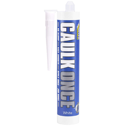 Caulk Once - White