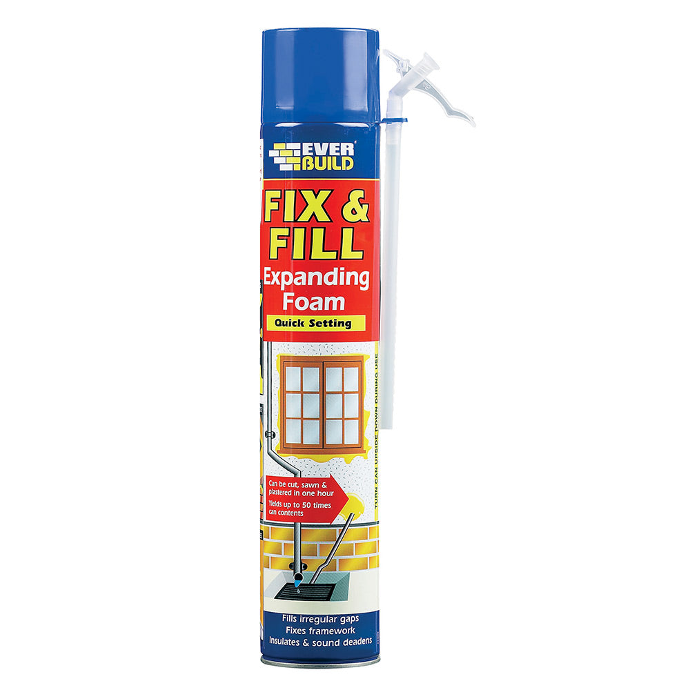 Everbuild Fix & Fill Expanding Foam 500/750ML