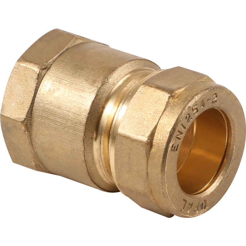 Compact Compression Coupler Female 15MM x 1/2”, 22MM x 3/4