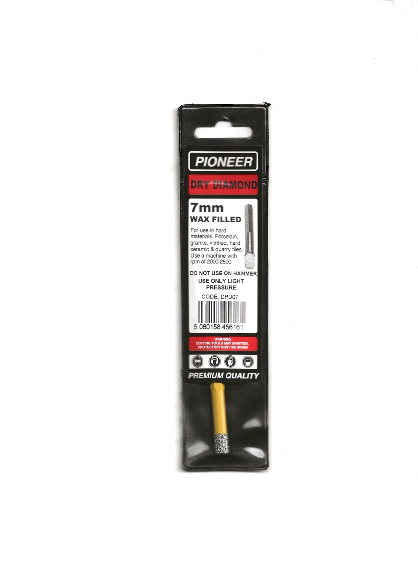 Pioneer Dry Diamond Wax Filled 5/6/7/8mm