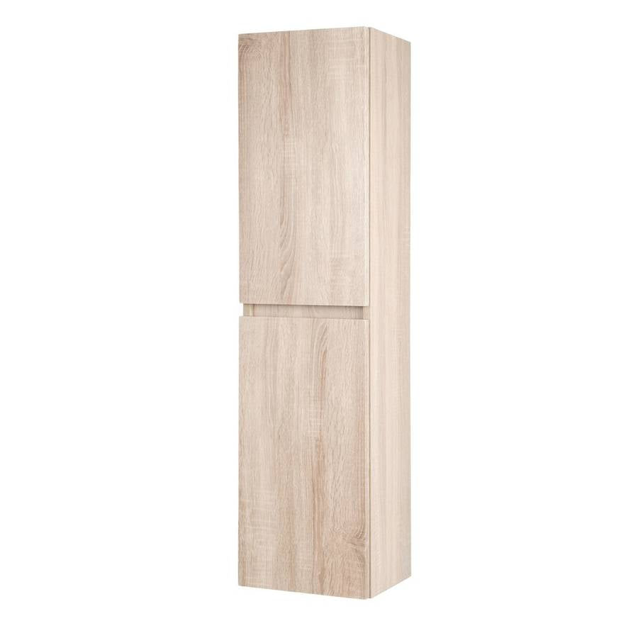 Kore Wall Hung Tall Unit Oak