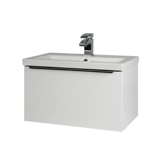 Kore Wall Hung 600mm Drawer Unit Gloss White