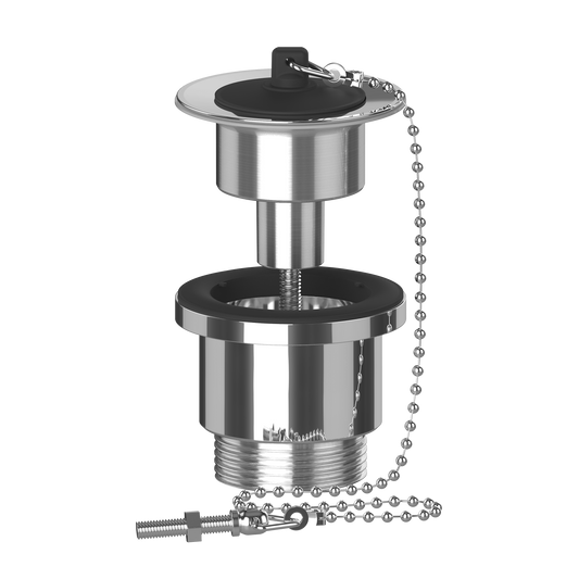Poly Plug Slotted Basin Waste
