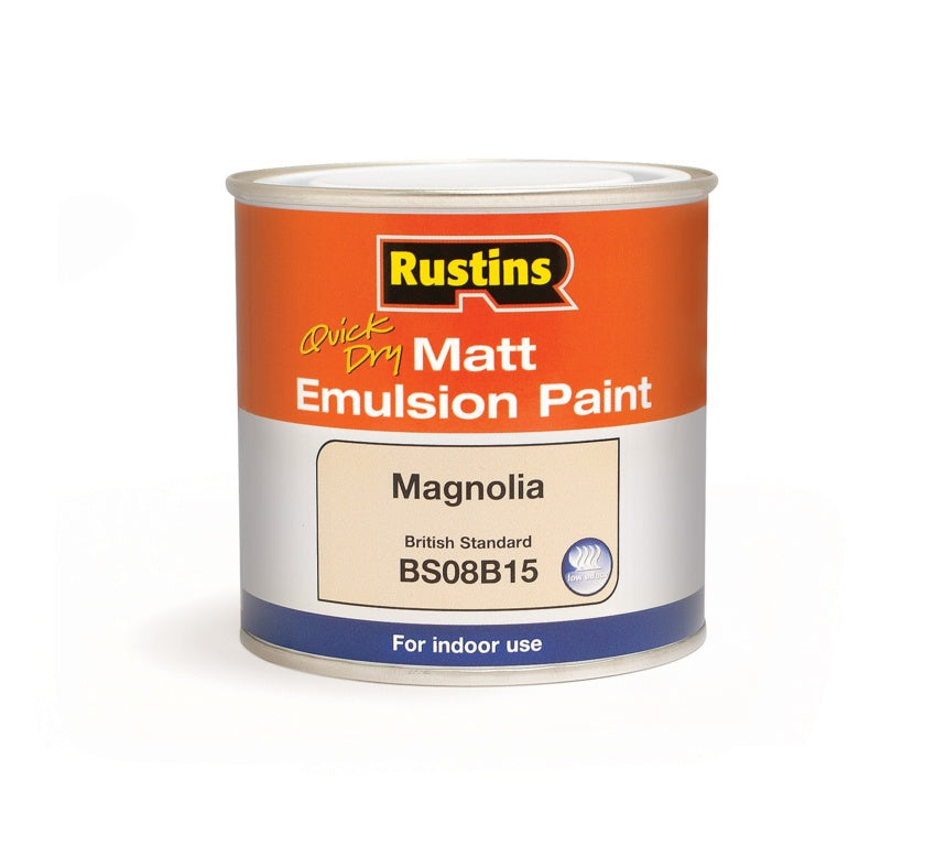 Rustins Matt Emulsion Magnolia 250ml