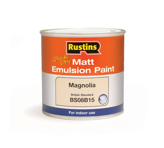 Rustins Matt Emulsion Magnolia 250ml