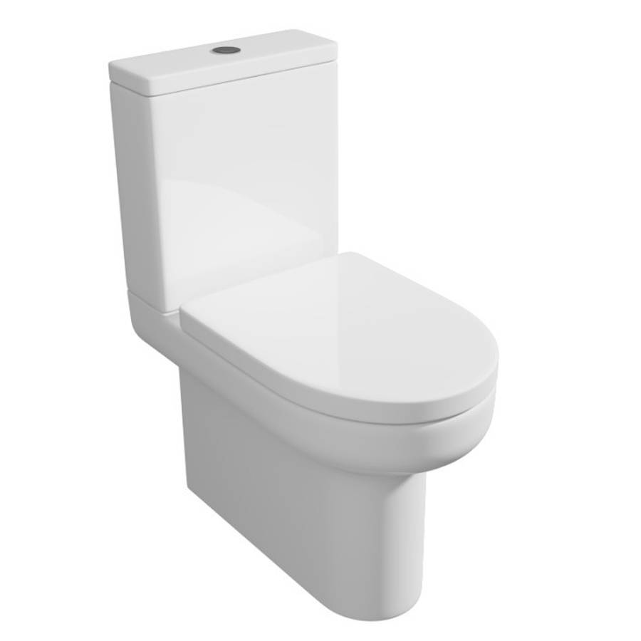 Kartell Bijou Back To Wall Toilet Pan & Cistern