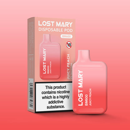 Lost Mary BM600 7 Flavours (ANY 5 FLAVOURS FOR £25)