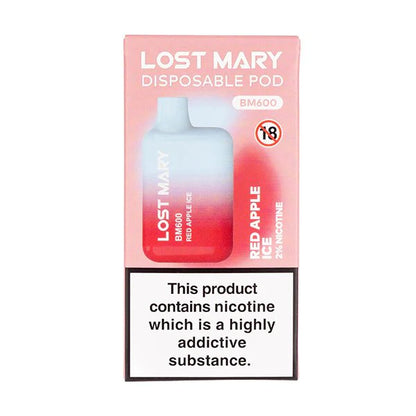 Lost Mary BM600 7 Flavours (ANY 5 FLAVOURS FOR £25)