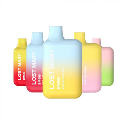 Lost Mary BM600 7 Flavours (ANY 5 FLAVOURS FOR £25)