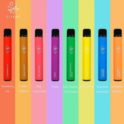 Elf Bar All Flavours (ANY FLAVOURS FOR £25)