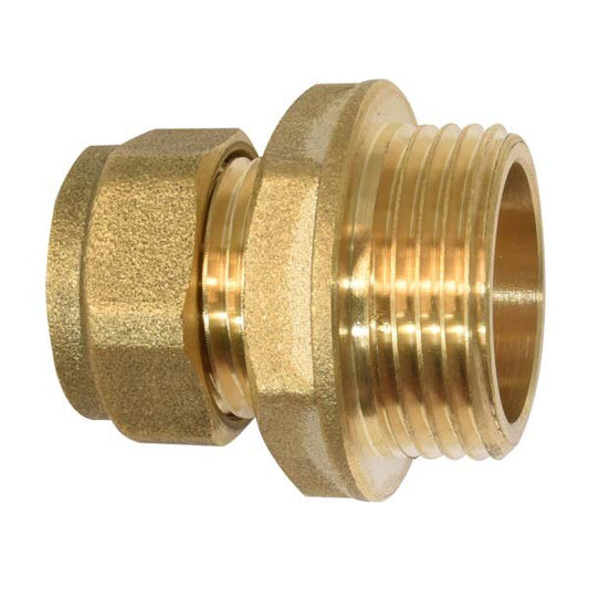 Compact Compression Coupler Male (15mmx1/2, 22mmx3/4, 15mm x 3/8")
