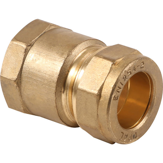 Compact Compression Coupler Female 15MM x 1/2”, 22MM x 3/4