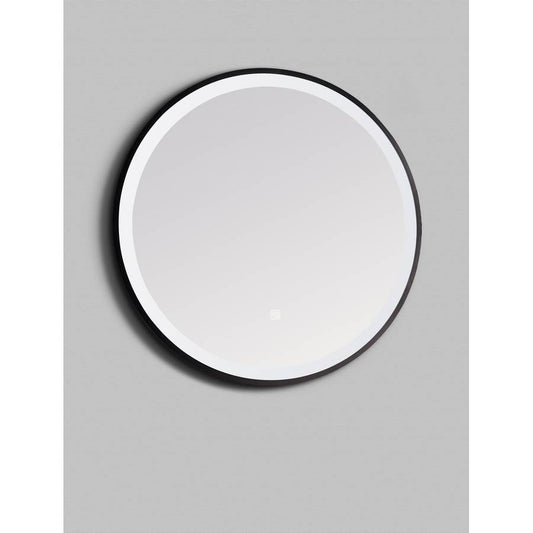 Nero Round 600mm Circular LED Mirror