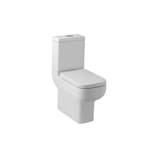 Options 600 Rimless Comfort Height WC set including soft close seat (POT089OPR)