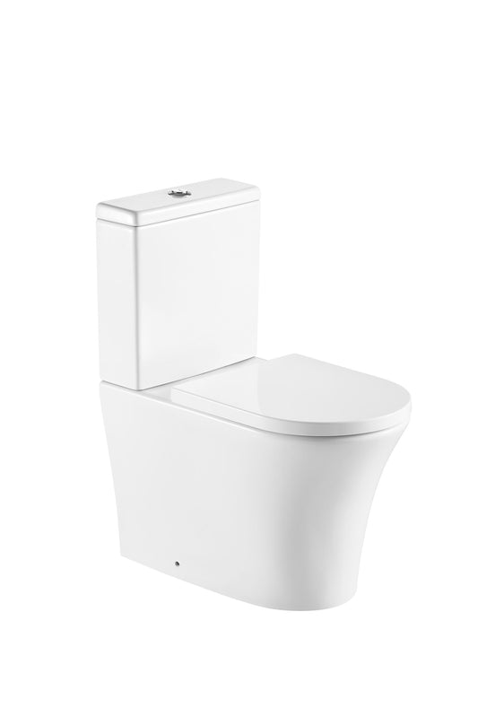 Kameo Close to Wall WC set including soft close seat (POT541KA)